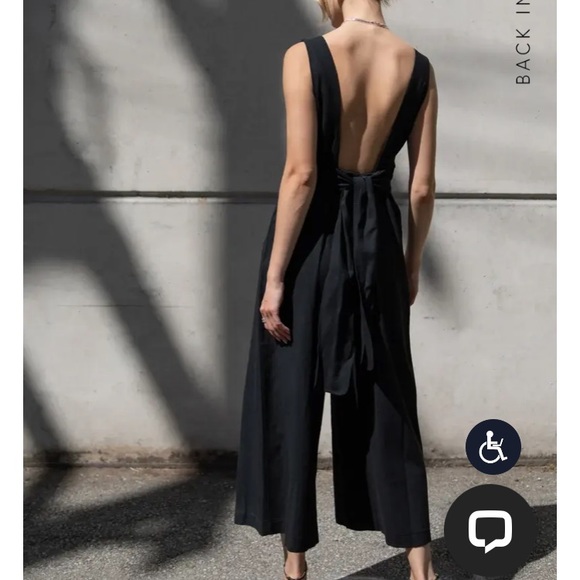 OAK + FORT Linen Blend Jumpsuit XS - Picture 4 of 9